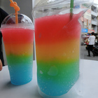 彩虹冰沙