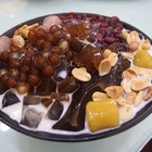 杏子豆腐冰 嫩仙草 紅豆湯