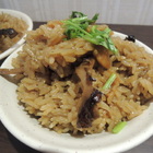 阿月子油飯、米粉湯