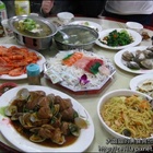 南寮漁港魚市生魚片