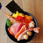 漁金生魚片丼飯