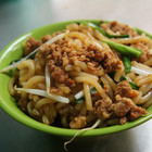 竹東市場客家美食炒米苔目