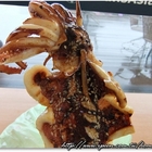 竹圍漁港現烤魷魚