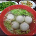 東湖羹麵大王/客家鹹湯圓