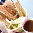 臭薯條、一口酥(八德興仁夜市)