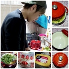 【固鋼】晶亮紅-漸層色琺瑯鑄鐵鍋-21cm(白色鍋面)