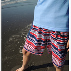 ［ＭＩＴ好物］愛速王／綠璟鴻－小男泳褲，彩色線條真是青春洋溢阿～