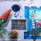 將軍馬沙溝3D彩繪