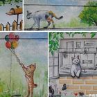 新店區忠誠里貓咪彩繪巷