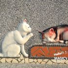 田中陶瓷泥塑貓咪彩繪村