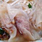 傳統口味小吃 蒜香乾拌麵 鮮肉湯圓