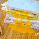 晨吉司漢肉排蛋吐司(大園中山北店)