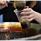 李圓圓珍珠奶茶 黑糖珍珠鮮奶 bubble lee青蛙下蛋(淡水老街)