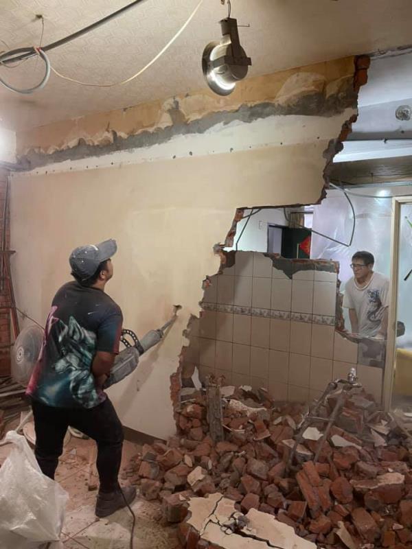 台北拆除工程-公寓套房隔間打除(圖一)